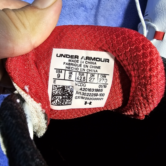 Under Armour Men's UA HOVR Drive Spikeless 2 Wide Golf Shoes Size 9 - Picture 10 of 10